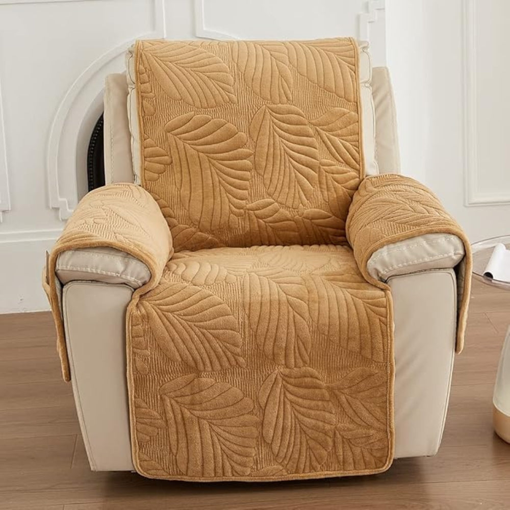 Non-Slip Recliner Chair Protector Cover in Green