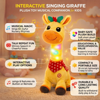 Interactive Singing Giraffe Plush Toy for Kids - Musical Friend