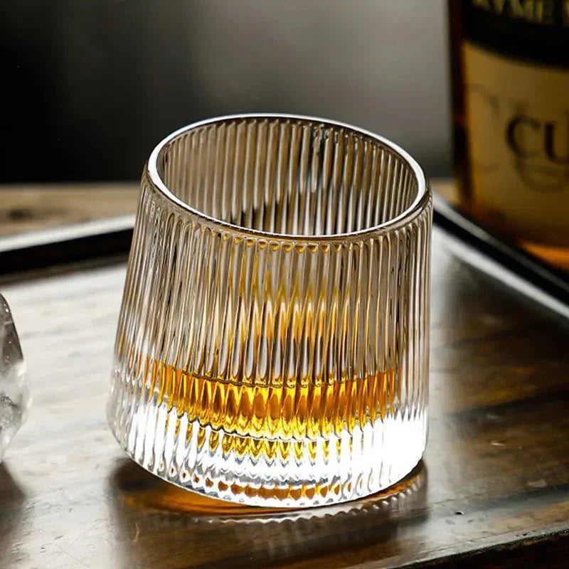 Sophisticated Ripple Whiskey Tumbler