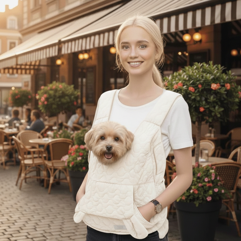 TravelWise Waterproof Pet Carrier for Cats and Small Dogs
