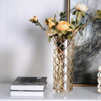 LuxeSphere Geometric Glass Centerpiece