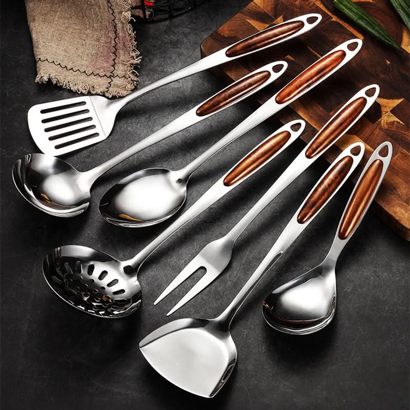 Stainless Steel Kitchen Utensil Set – Professional Quality and Classic Design