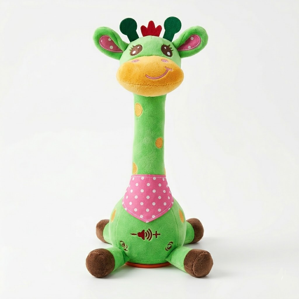 Interactive Singing Giraffe Plush Toy for Kids - Musical Friend