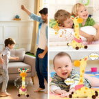 Interactive Singing Giraffe Plush Toy for Kids - Musical Friend