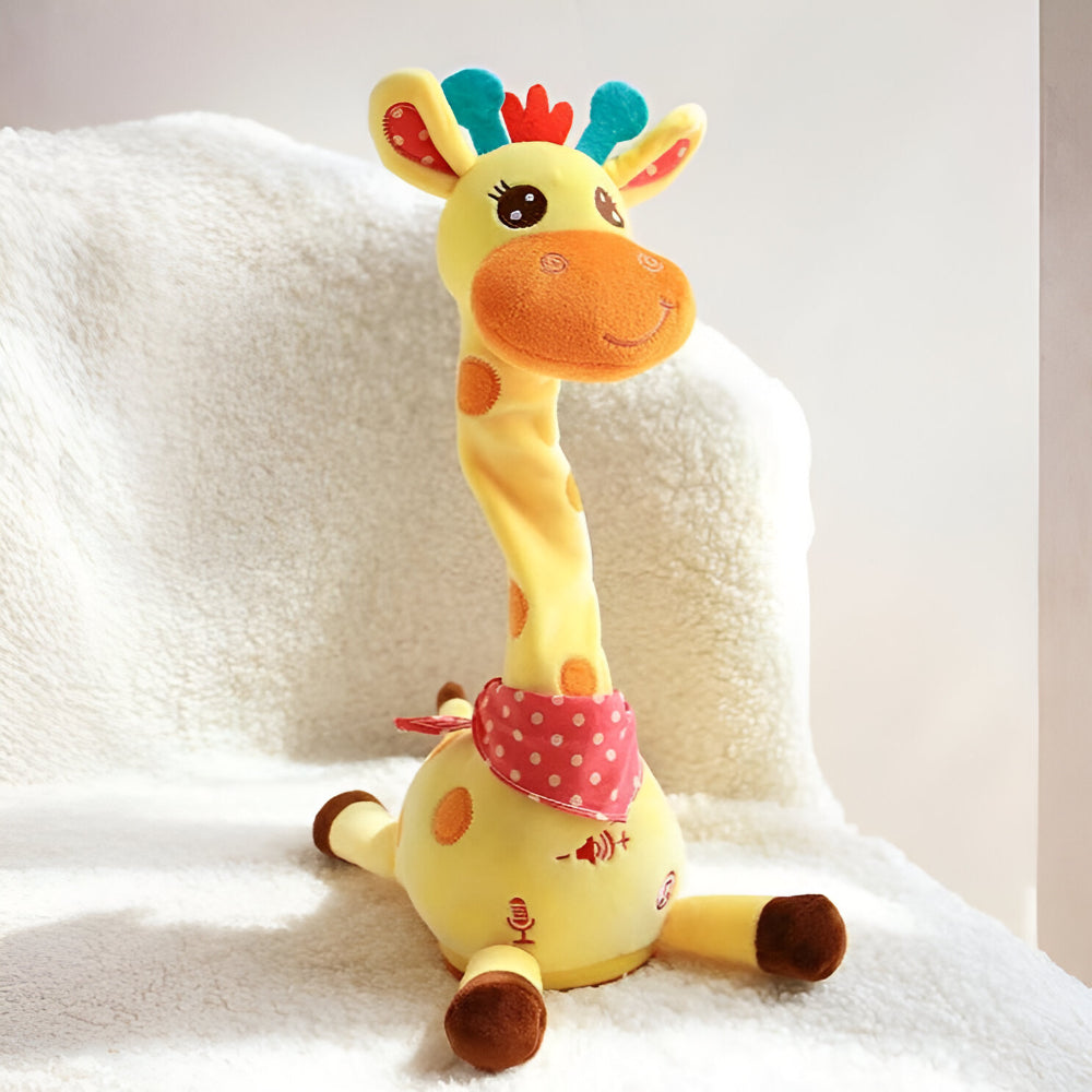 Interactive Singing Giraffe Plush Toy for Kids - Musical Friend