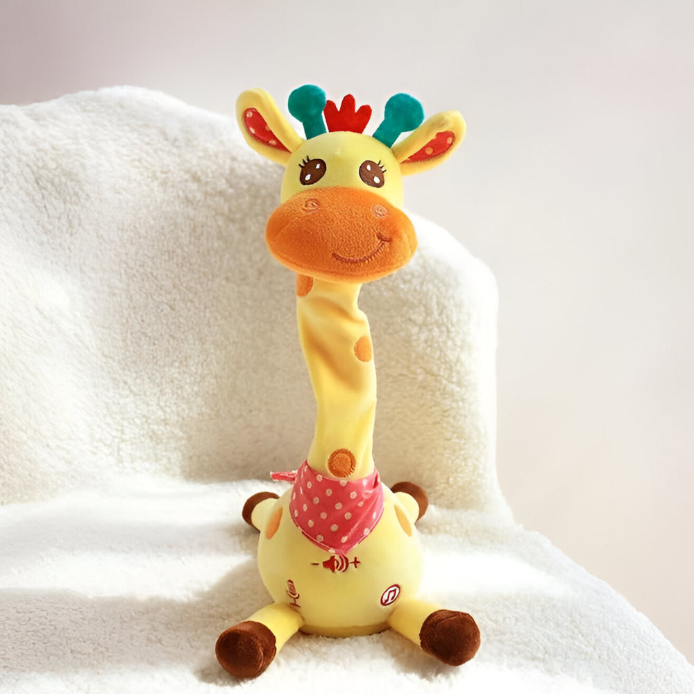 Interactive Singing Giraffe Plush Toy for Kids - Musical Friend