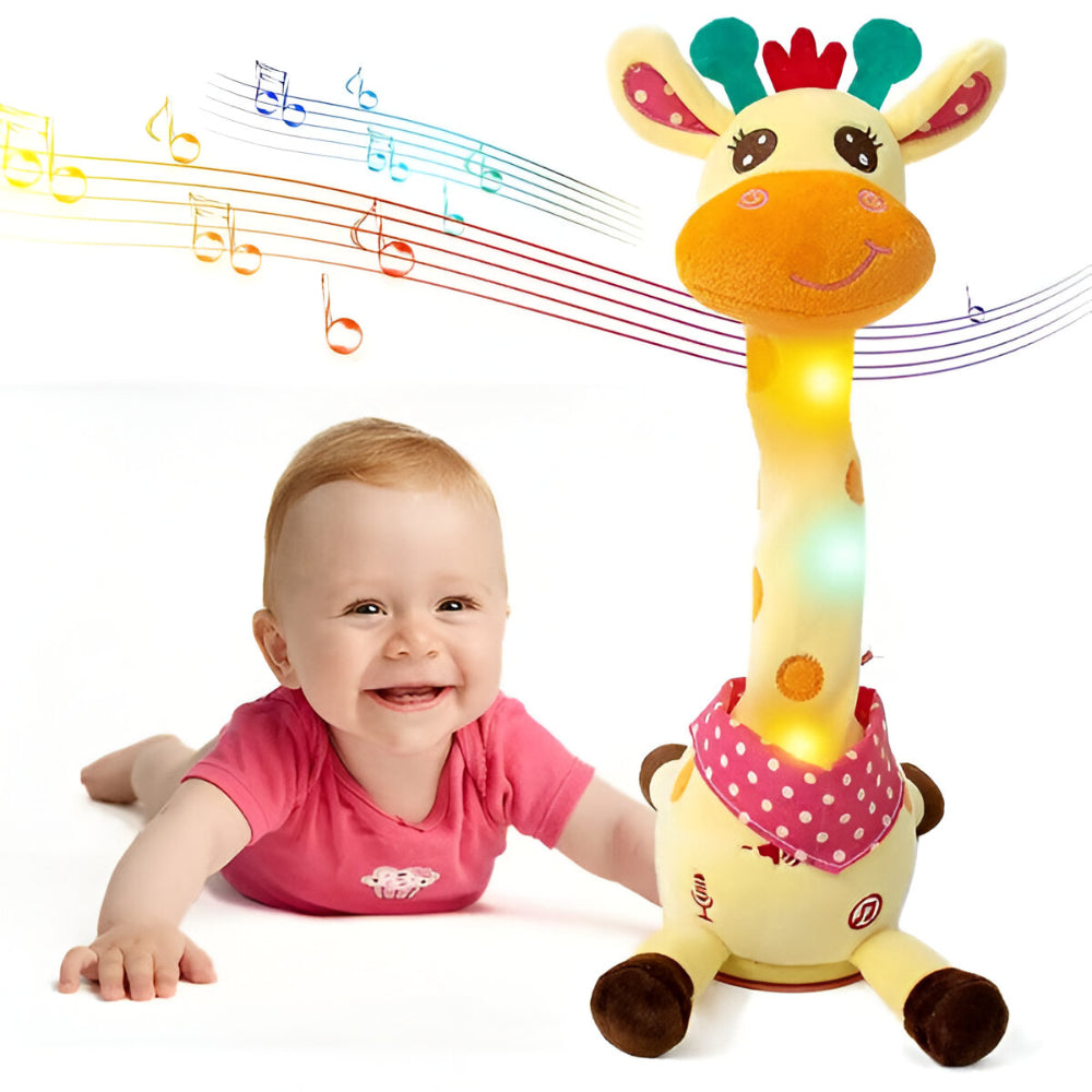 Interactive Singing Giraffe Plush Toy for Kids - Musical Friend