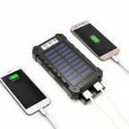 20000mAh Waterproof Power Bank with Solar Charging Capability
