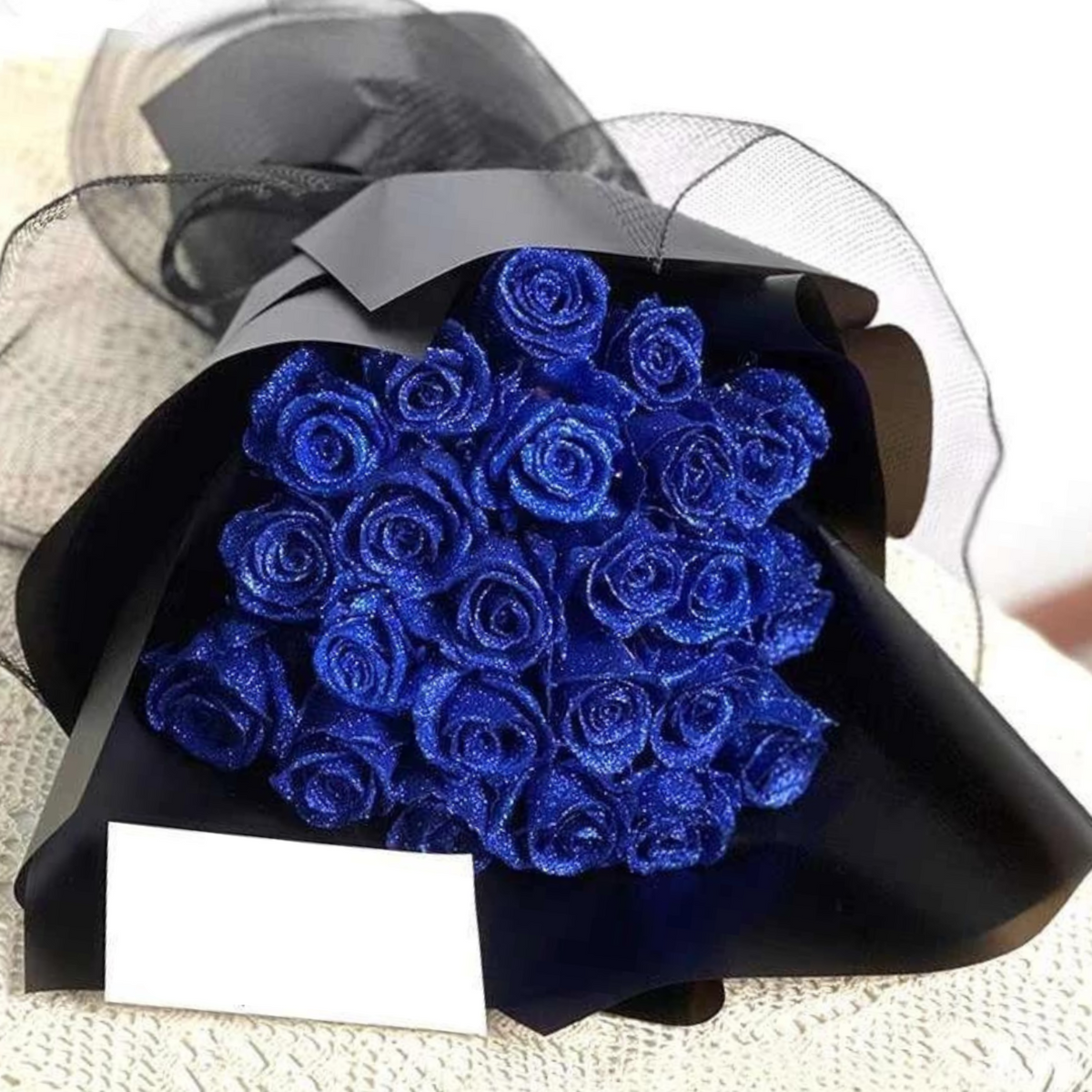 Radiant Elegance Silk Rose Bouquet - 50pcs Premium Gift