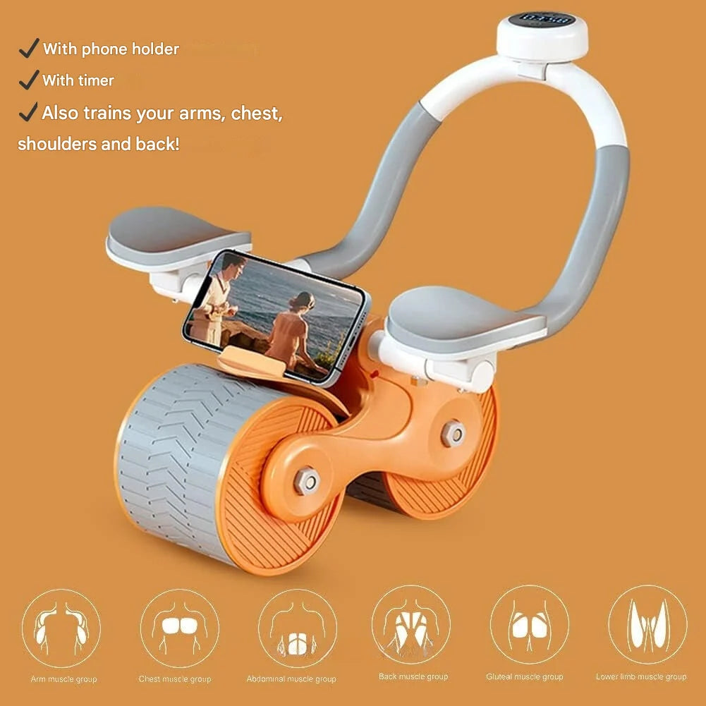 Abdominal Trainer Automatic Rebound With Timer Option