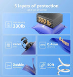 Above-Ground Pool Air Pillow Double-Layer PVC Dual Valve