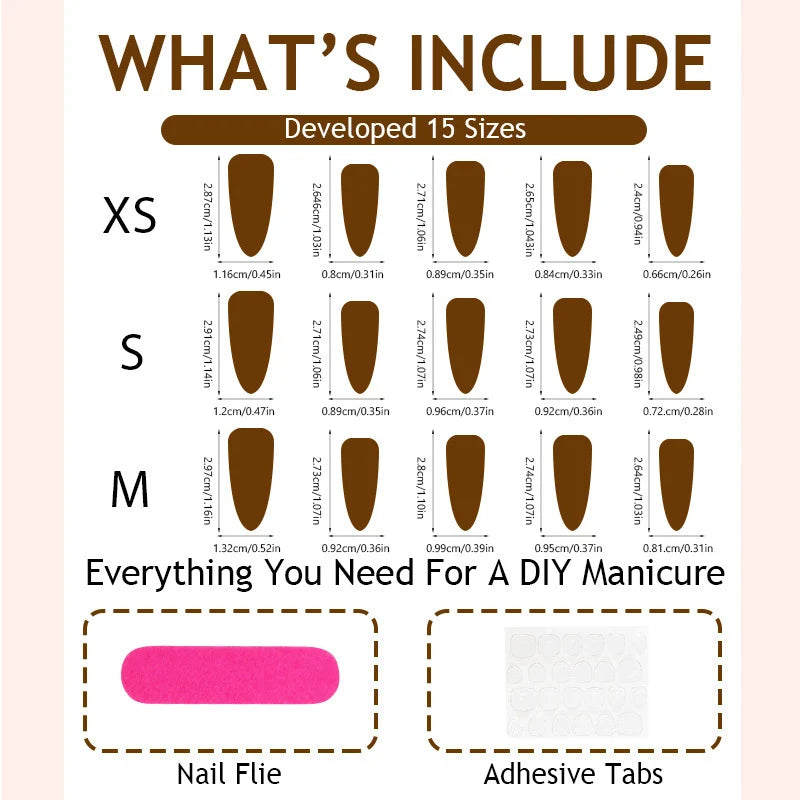 Acrylic Nail Set Glamorous Designs & Easy Application