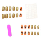 Acrylic Nail Set Halloween Designs Easy Application