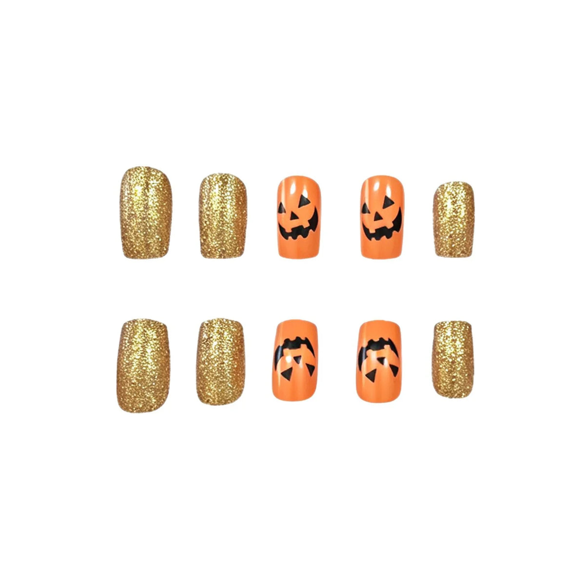 Acrylic Nail Set Halloween Designs Easy Application