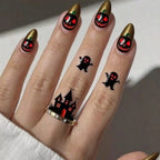 Acrylic Nail Set Halloween Designs Stick-On