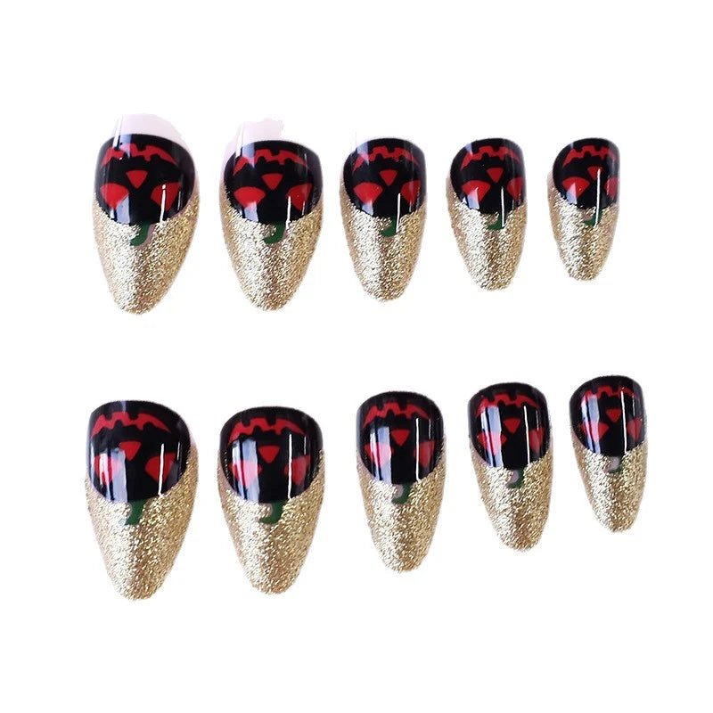 Acrylic Nail Set Halloween Designs Stick-On