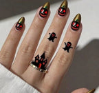 Acrylic Nail Set Halloween Designs Stick-On