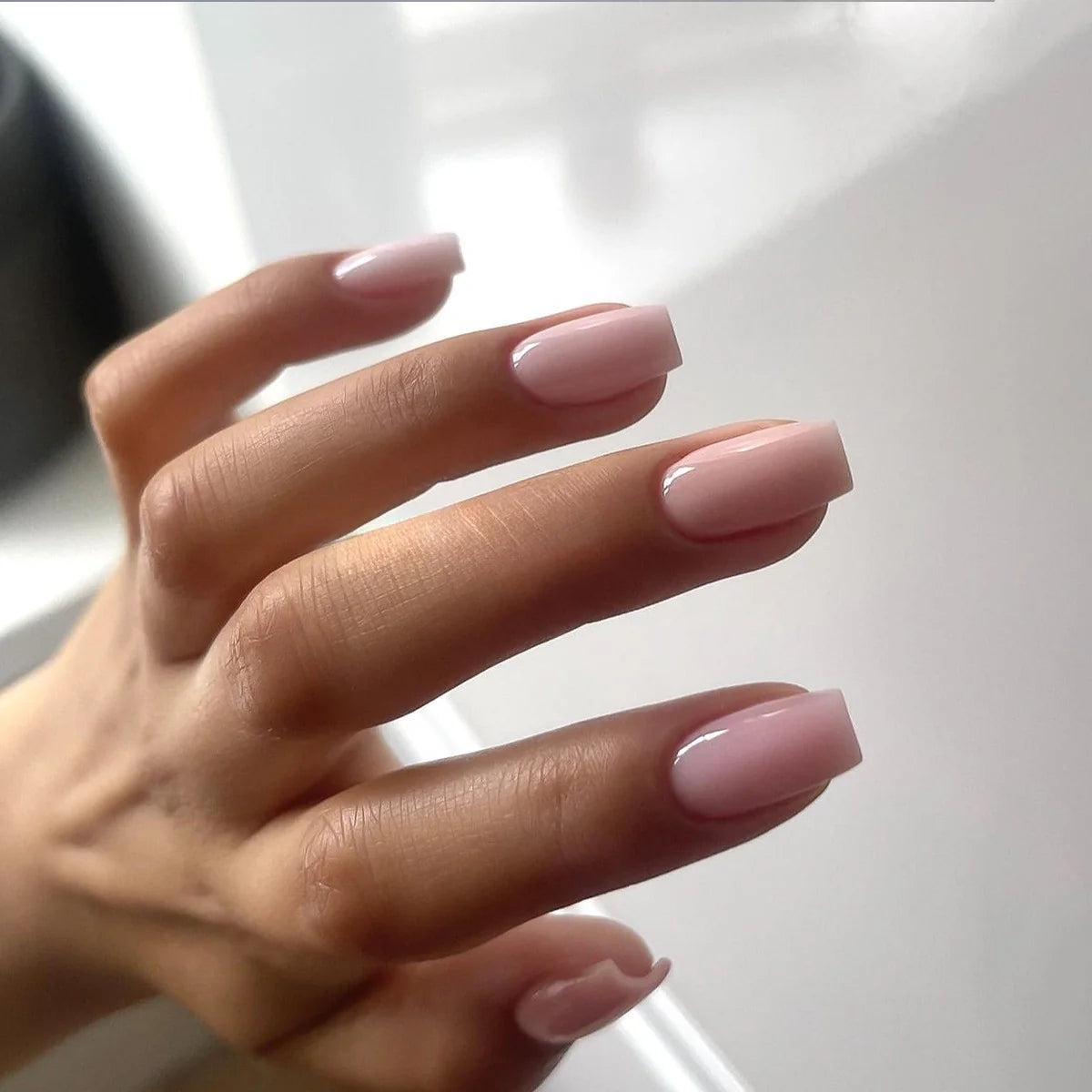 Acrylic Nail Set Natural Finish & Easy Application