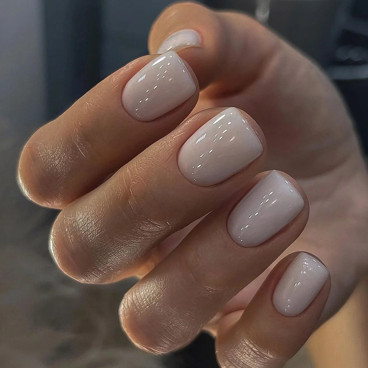 Acrylic Nail Set Natural Finish & Easy Application