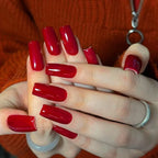 Acrylic Nail Set Natural Finish & Easy Application
