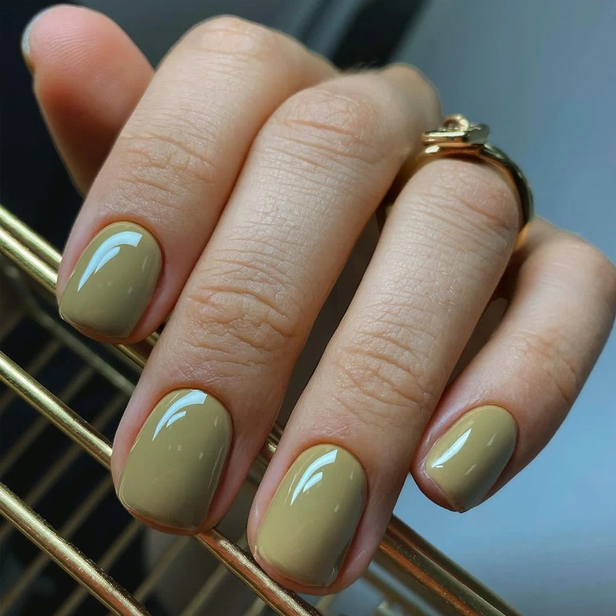 Acrylic Nail Set Natural Finish & Easy Application