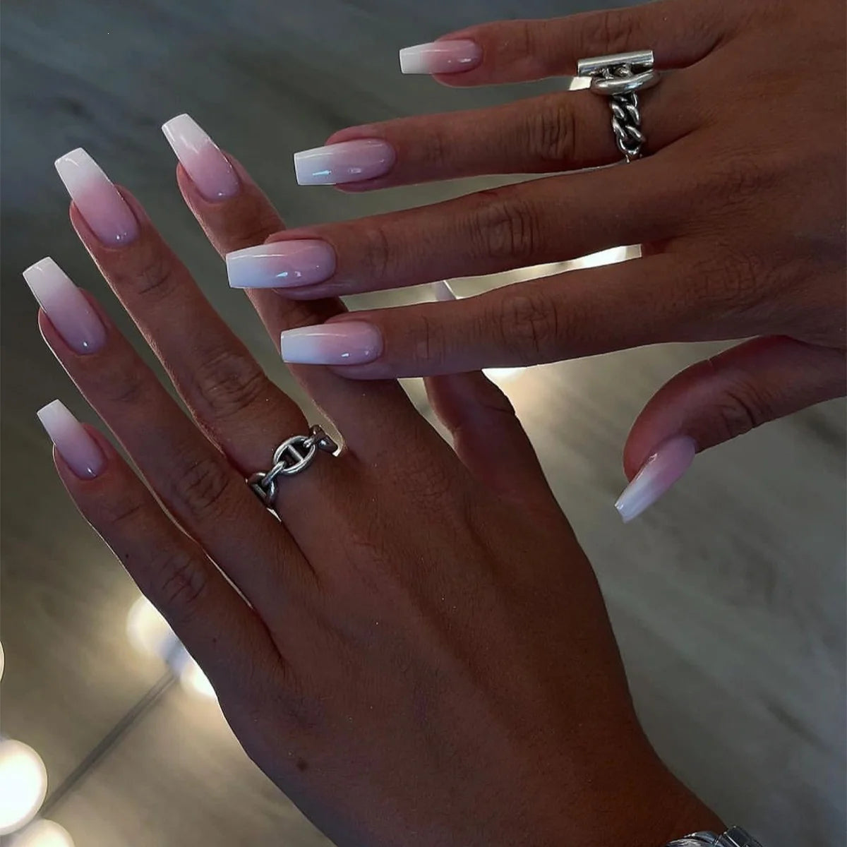 Acrylic Press-On Nails Durable Adhesive Kit