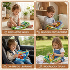 Activity Book Tactile Fabric & Interactive