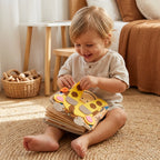 Activity Book Tactile Fabric & Interactive