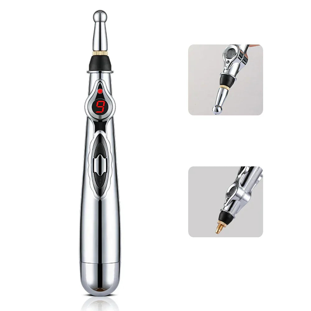 Acupuncture Pen Needle-Free Portable For Face & Body