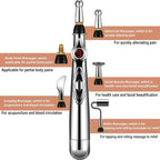 Acupuncture Pen Needle-Free Portable For Face & Body