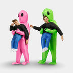 Alien Costume Inflatable Built-In Fan & Elastic Cuffs