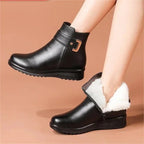 Ankle Boots Built-In Arch Support Natural Fiber Lining