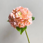 Artificial Hydrangea Stem Realistic Petals Maintenance-Free