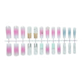 Artificial Nail Set Gradient & 3D Design 20-Piece Set