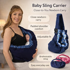 Baby Sling Carrier Padded Nursing Access Machine Washable