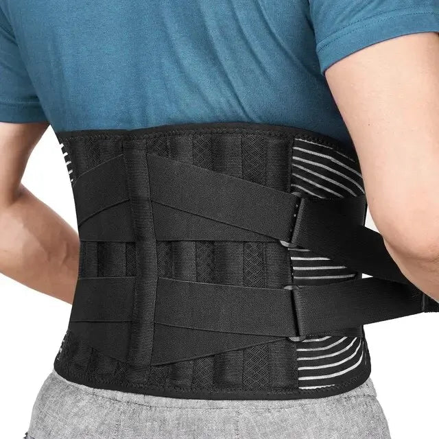 Back Support Belt 360-Degree Lumbar Support Adjustable Compression