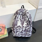 Backpack Graffiti Print Laptop-Friendly & Padded Straps