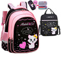 Backpack Set Waterproof Nylon Thermal Lunchbox & Pencil Case