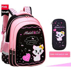 Backpack Set Waterproof Nylon Thermal Lunchbox & Pencil Case