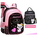Backpack Set Waterproof Nylon Thermal Lunchbox & Pencil Case