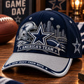 Baseball Cap Football Graphic Adjustable Strap