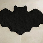 Bath Mat Bat-Shaped Non-Slip & Machine Washable