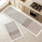 Bath Mat Velvet Top Non-Slip Silicone Base