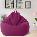 Bean Bag Cover Linen-Look Removable & Washable