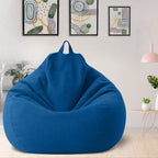 Bean Bag Cover Linen-Look Removable & Washable