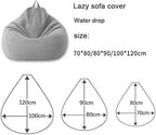 Bean Bag Cover Linen-Look Removable & Washable