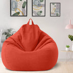 Bean Bag Cover Linen-Look Removable & Washable