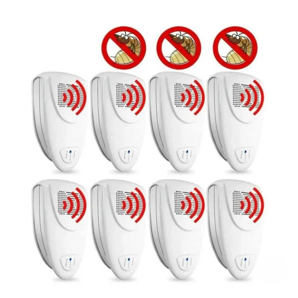 Bed Bug & Pest Repeller Ultrasonic Plug-In Pet-Safe
