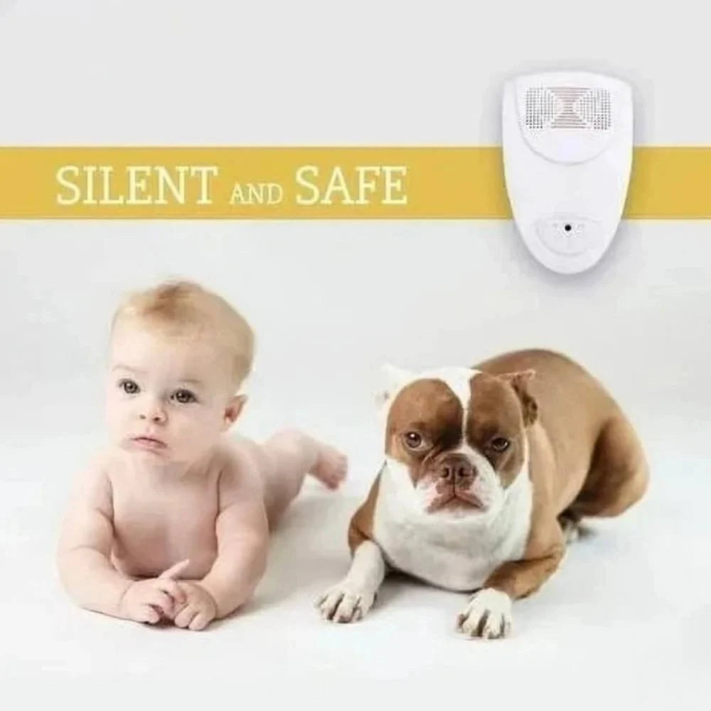 Bed Bug & Pest Repeller Ultrasonic Plug-In Pet-Safe