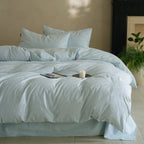 Bedding Set Cotton Satin Subtle Jacquard Machine Washable